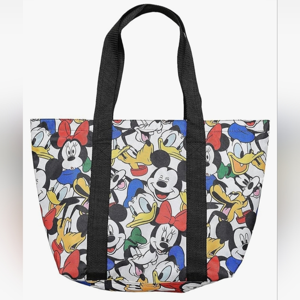 Disney Character Print Tote Bag
